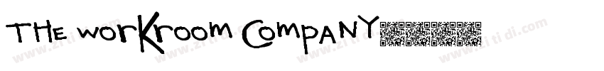 THE WORKROOM COMPANY字体转换